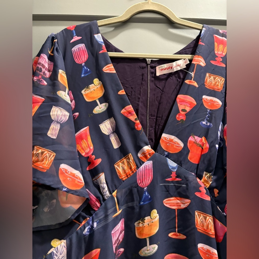 LISA SAYS GAH cocktail print dress - Picture 5 of 11